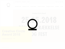 Tablet Screenshot of creativecircle.dk